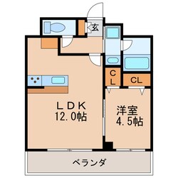 Flair丸の内の物件間取画像